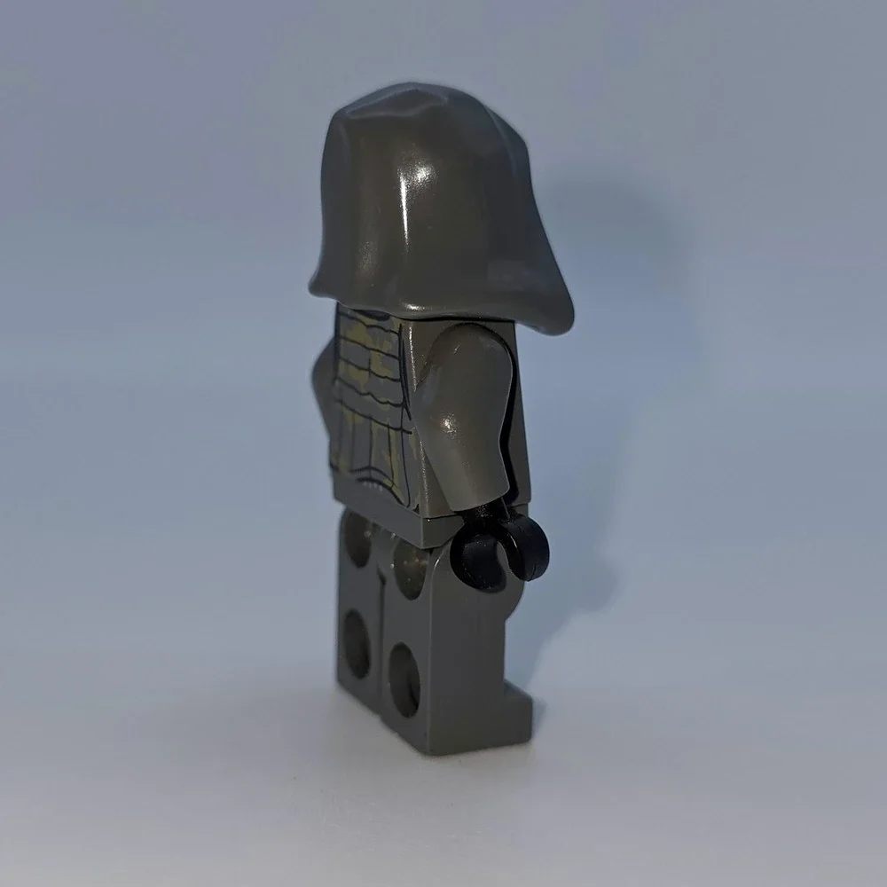 LEGO Star Wars Minifigure OS Dark Gray Fair Unkar's Thug Incomplete As-is